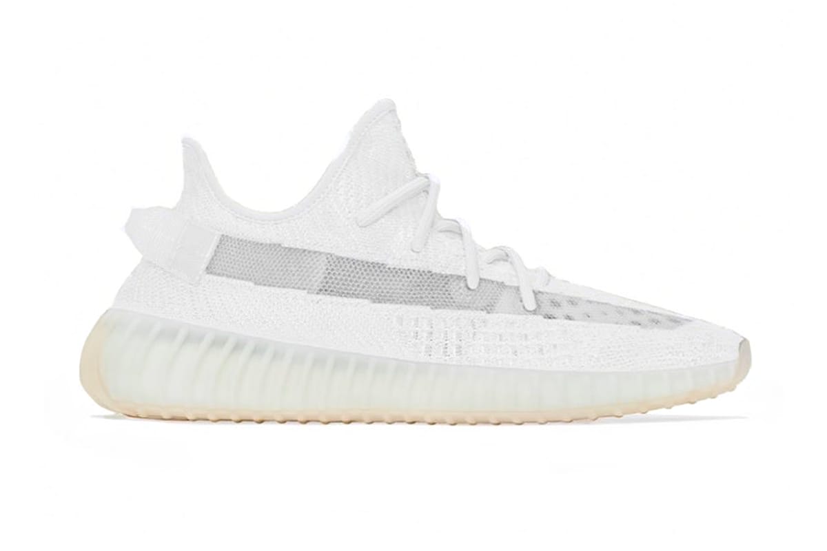 all white yeezy boost 350 release