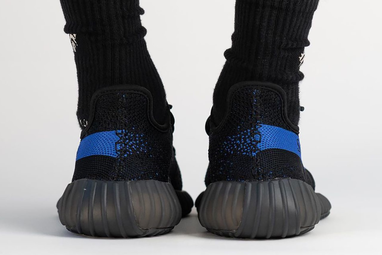 adidas yeezy boost 350 v2 dazzling blue GY7164 release info date store list buying guide photos price kanye west core black
