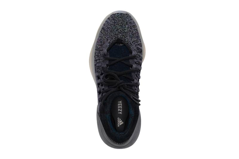 adidas YEEZY BSKTBL KNIT Slate Blue Official Look Release Info GV8294 Date Buy Price 