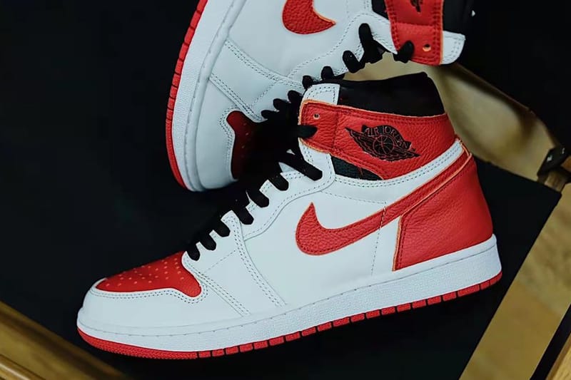 jordan 1 red and white price