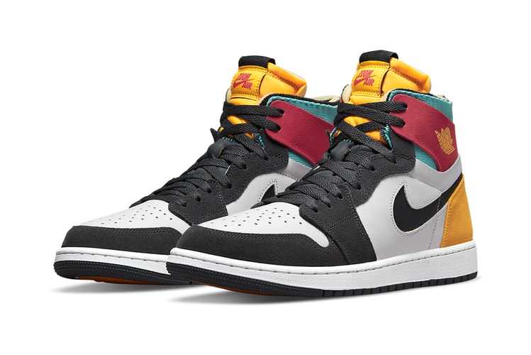 Air Jordan 1 High Zoom CMFT Gets Hit With Multi-Colored Accents