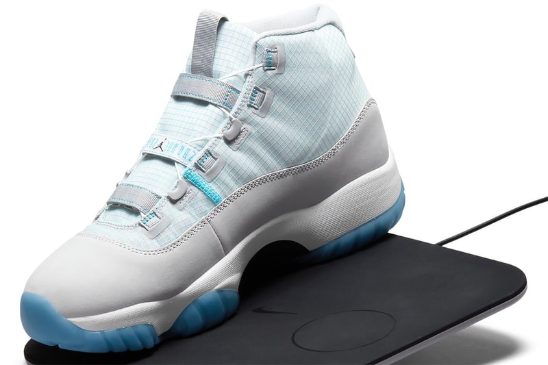 air jordan 11 adapt university blue white release date info store list buying guide photos price 