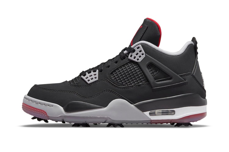 Take an Official Look at the Air Jordan 4 Golf "Bred"