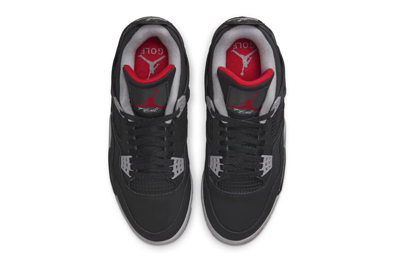 Air Jordan 4 Golf Bred Official Look Release Info CU9981-002 Date Buy Price