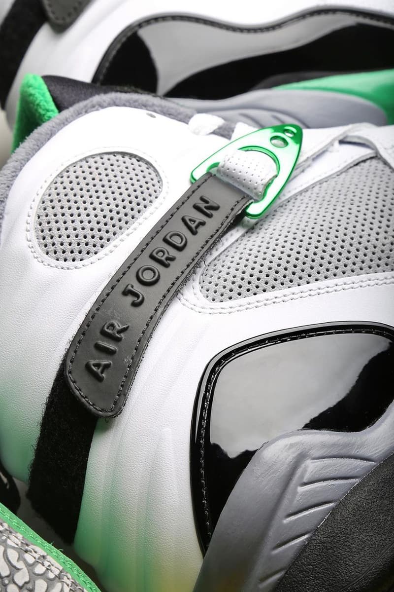 air jordan 8 oregon ducks university of oregon tinker hatfield white green volt info photos 