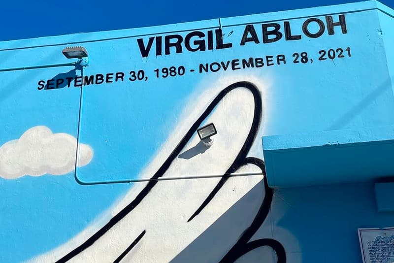 Alec Monopoly Honors Virgil Abloh With a Large Wall Mural in Miami