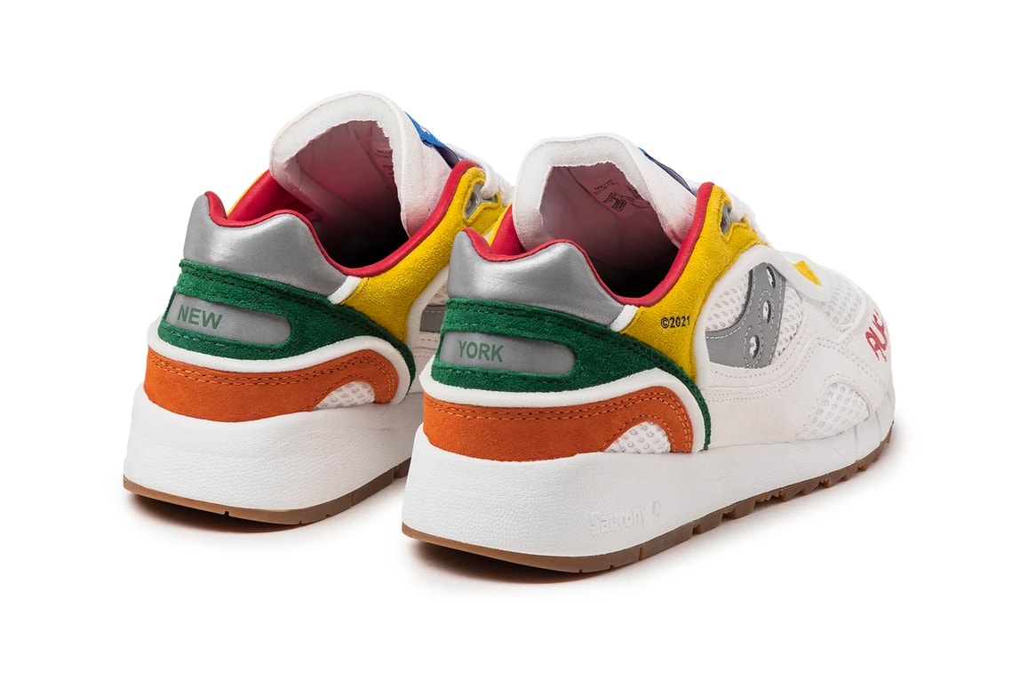 ALIFE x Saucony Shadow 6000 White Multi Release Information Collaboration Sneaker Drop Date