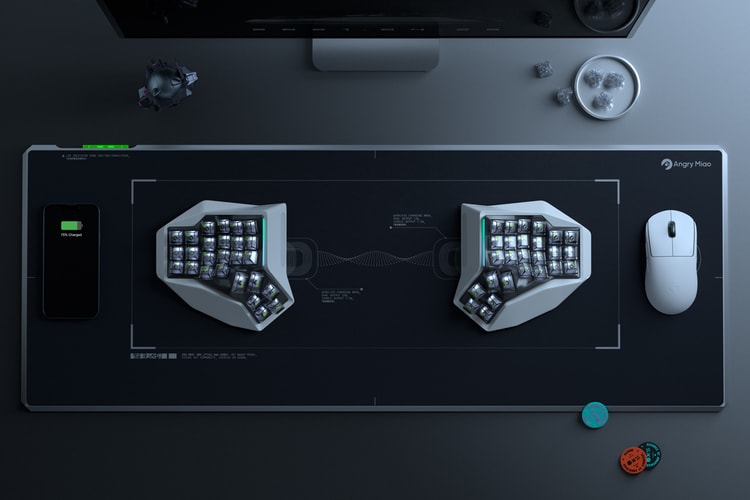 Angry Miao Releases the World’s First Wireless Split Keyboard, the AM HATSU