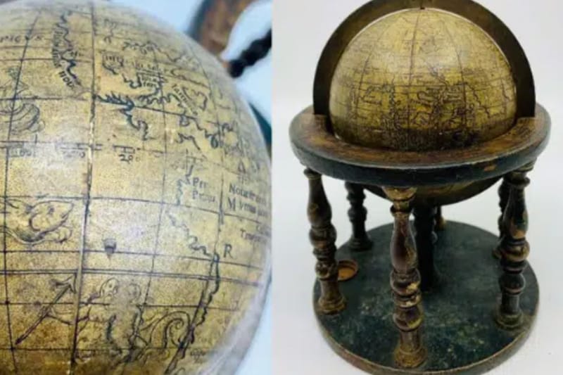 An Antique Globe Bought for $199 USD Sells for $154,000 USD