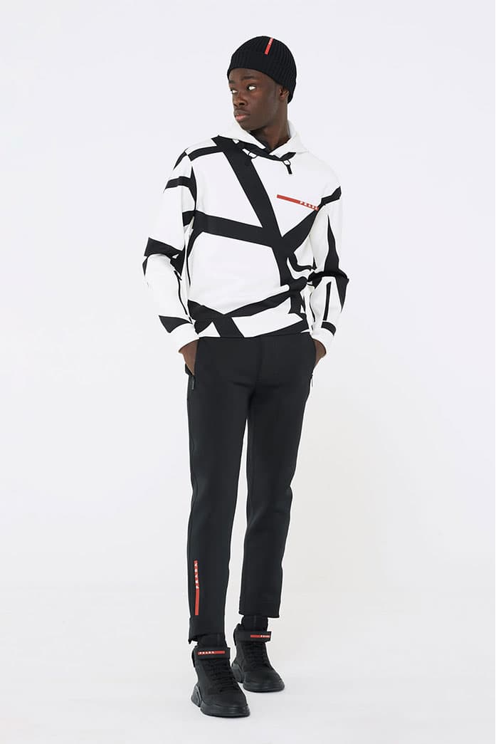 ASPENX Prada outerwear collection lookbook jackets outwear ski wear snowboarding 