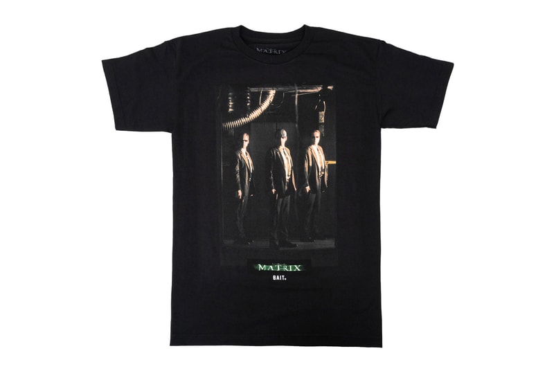 BAIT x The Matrix Glow in the Dark Capsule Tees Keanu Reeves Carrie-Anne Moss The Matrix Resurrections Revolutions Reloaded Warner Bros Awakens