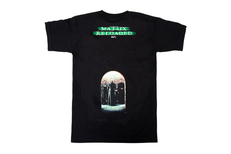 BAIT x The Matrix Светящиеся в темноте капсульные футболки Киану Ривз Кэрри-Энн Мосс The Matrix Resurrections Revolutions Reloaded Warner Bros Awakens