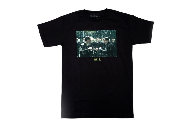 BAIT x The Matrix Светящиеся в темноте капсульные футболки Киану Ривз Кэрри-Энн Мосс The Matrix Resurrections Revolutions Reloaded Warner Bros Awakens