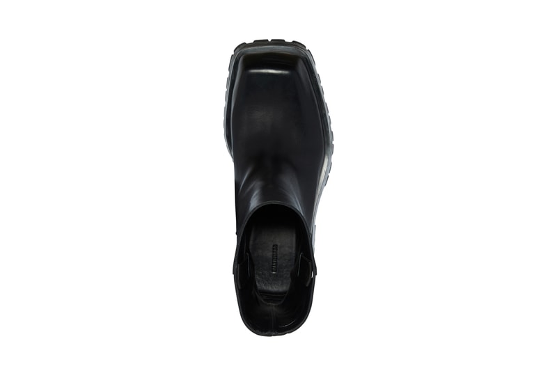 Balenciaga Men's Trooper Boot Black Derby Lace Up Release Information Demna