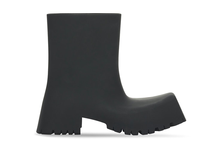 Balenciaga's Trooper Rubber Boot Puts an Avant-Garde Twist on the Wellington