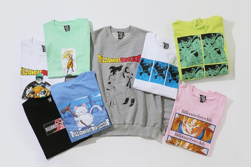 Billionaire Boys Club BBC Dragon Ball Z Capsule Collection Info Goku Vegeta SSJ Super Saiyan Manga Anime 