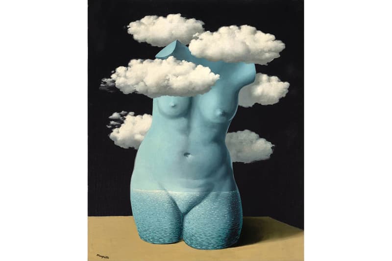 René Magritte 'Torse nu dans les nuages' Bonham's