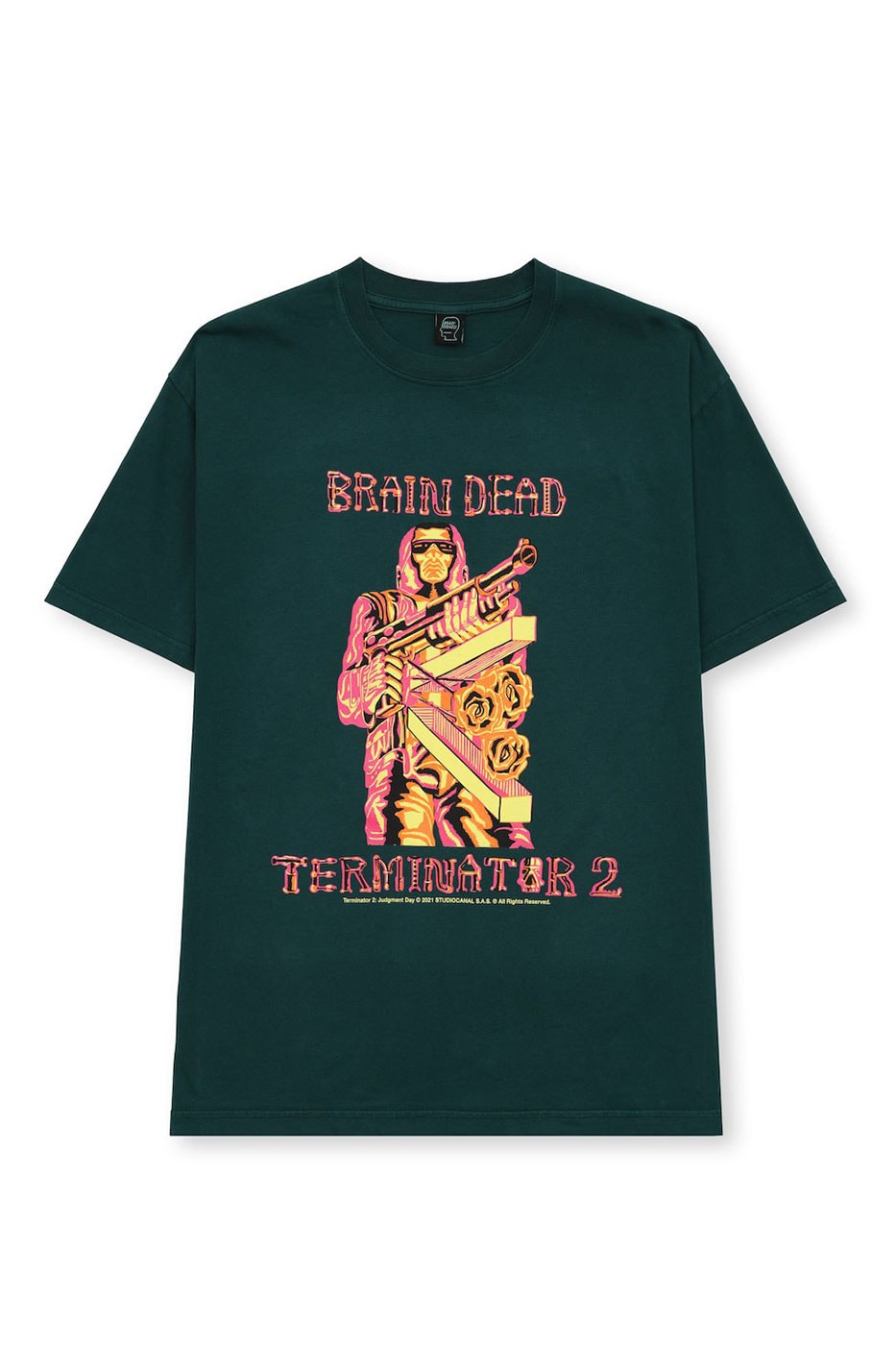 Brain Dead Drops Its Terminator Collection Release Buy Price T-shirt Hoodie Sweatpants Cap 2 Judgement Day  Arnold Schwarzenegge
