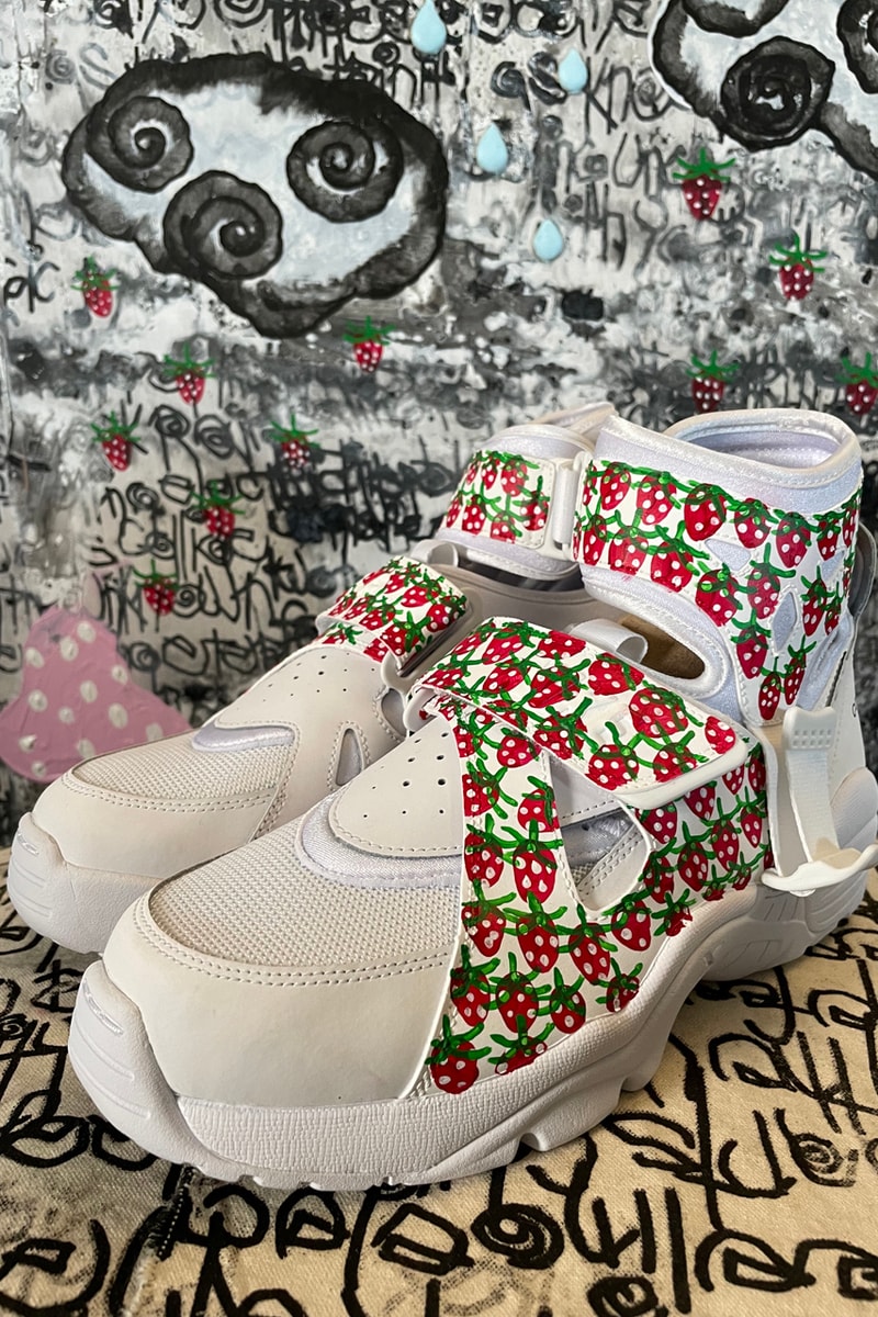 Brett Westfall for COMME des GARÇONS Collection Capsule Art Exhibition Artist "Signs of Life" Gallery Limited Edition Nike Air Carnivore Homme Plus