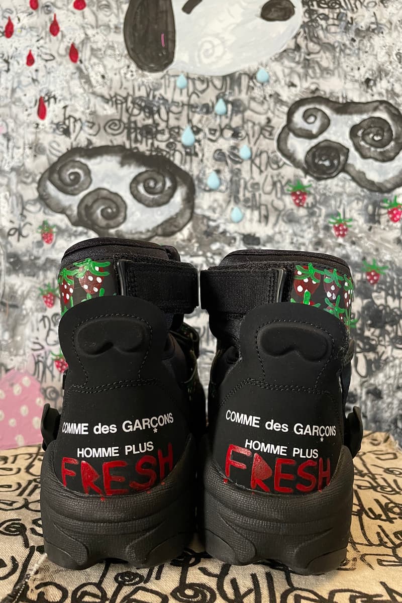 Brett Westfall for COMME des GARÇONS Collection Capsule Art Exhibition Artist "Signs of Life" Gallery Limited Edition Nike Air Carnivore Homme Plus