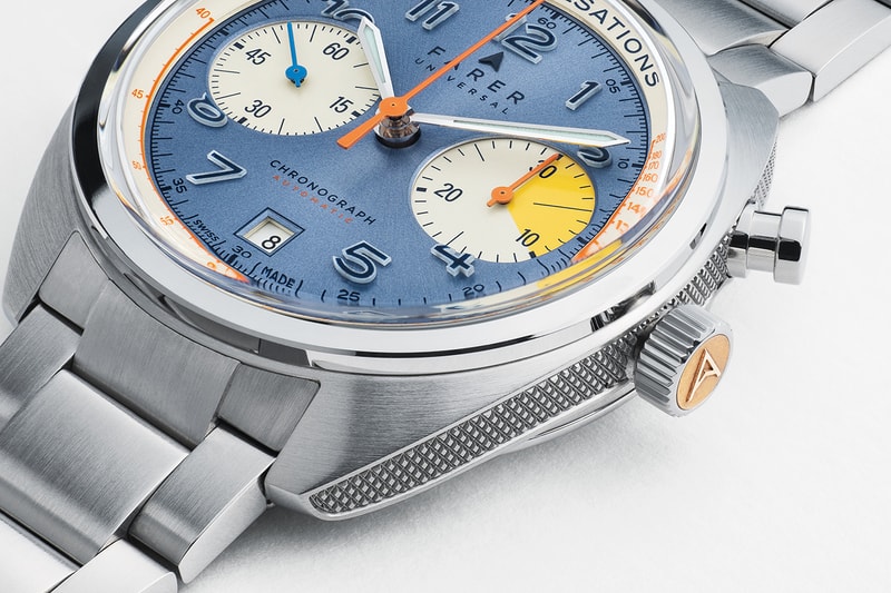 British Brand Farer Introduces Cobb Monopusher Chronograph