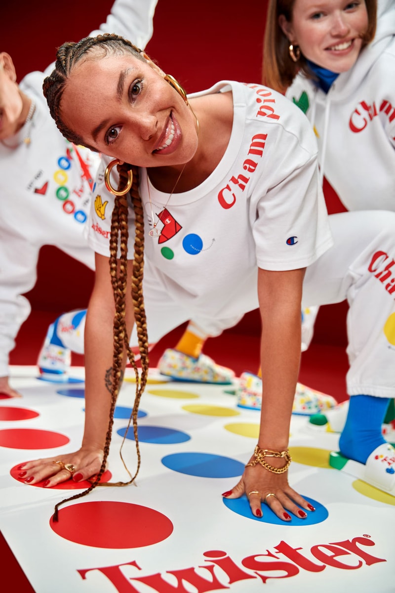 champion athleticwear hasbro gaming new merch merchandise collection exclusive limited edition apparel footwear accessories scrabble monopoly twister candyland