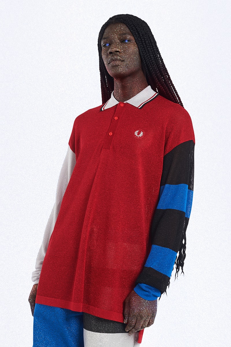 charles jeffrey loverboy fred perry nu rave collaboration fall winter 2021 release details information buy cop purchase