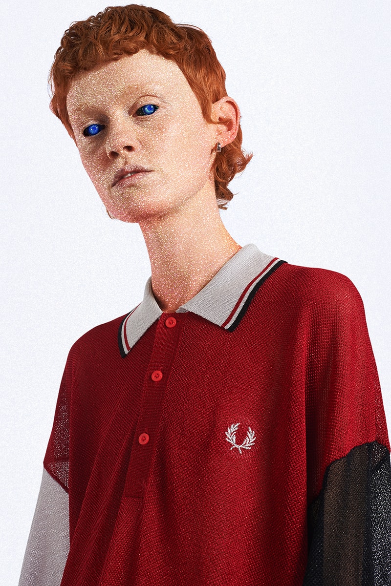 charles jeffrey loverboy fred perry nu rave collaboration fall winter 2021 release details information buy cop purchase