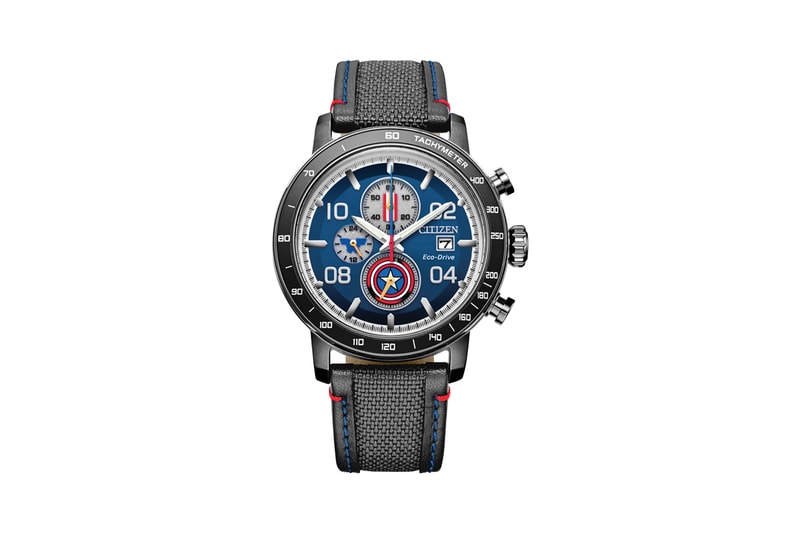 80th anniversary marvel american patriotic superhero watch citizen timepiece box set duo