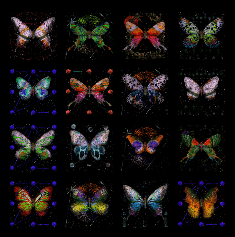 digital artist nft technology tech metaverse crypto cryptocurrency collection artist designer animation