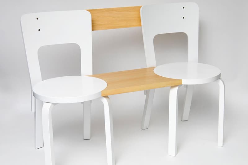 Comme des GARÇONS x Artek Stool 60 Chair 66 Collaboration Rei Kawakubo Alvar Aalto Release Information