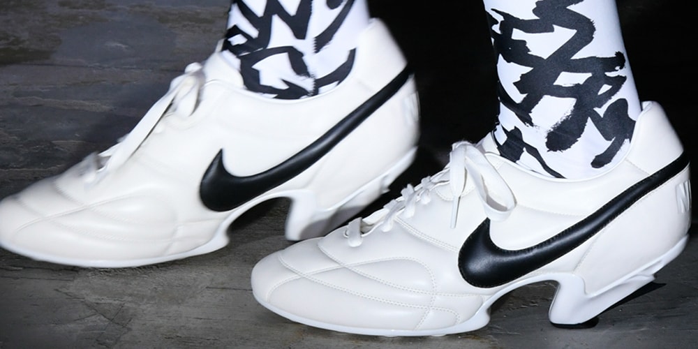 COMME des GARÇONS x Nike Premier Heel Drops Online | Hypebeast