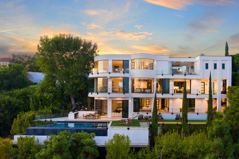 Compass 9374 Beverlycrest Drive 14.5 Million USD Los Angeles Sean Diddy Combs Home Listing luxury mansions homes houses 