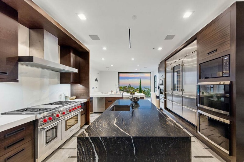 Compass 9374 Beverlycrest Drive 14.5 Million USD Los Angeles Sean Diddy Combs Home Listing luxury mansions homes houses 