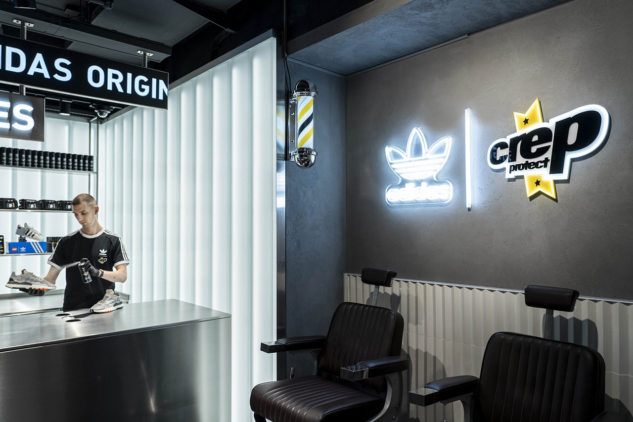 Crep Protect Opens Berlin Sneaker Cleaning Service Adidas store flagship when does it open