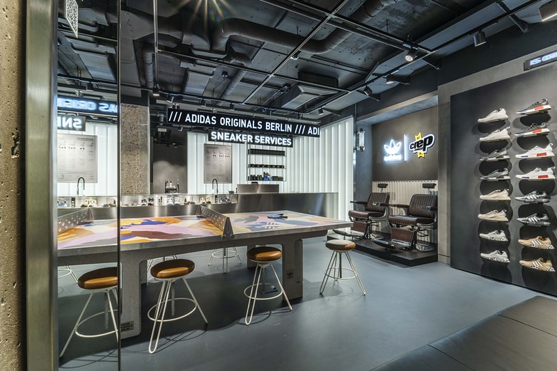 Crep Protect Opens Berlin Sneaker Cleaning Service Adidas store flagship when does it open