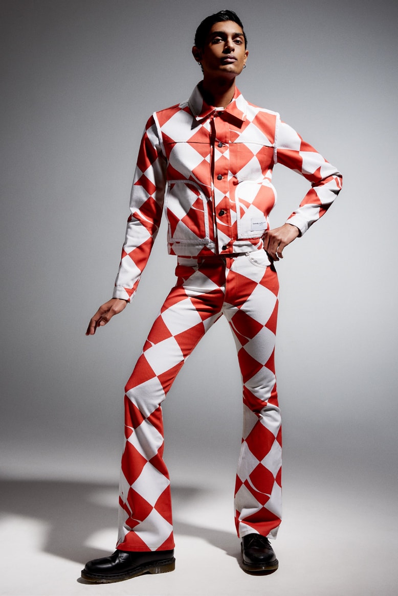 DANIEL w. FLETCHER x Coca-Cola 1971 Campaign Collaboration Release Information Lookbook '70s Inspirations London Emerging Designer Next In Fashion Netflix