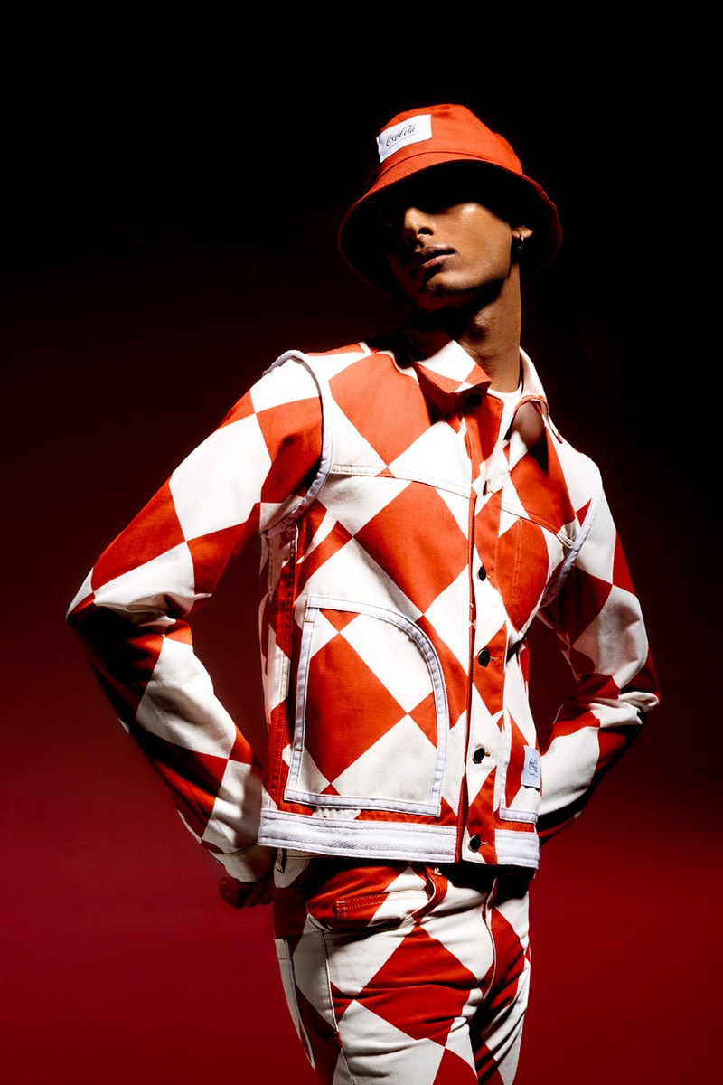 DANIEL w. FLETCHER x Coca-Cola 1971 Campaign Collaboration Release Information Lookbook '70s Inspirations London Emerging Designer Next In Fashion Netflix