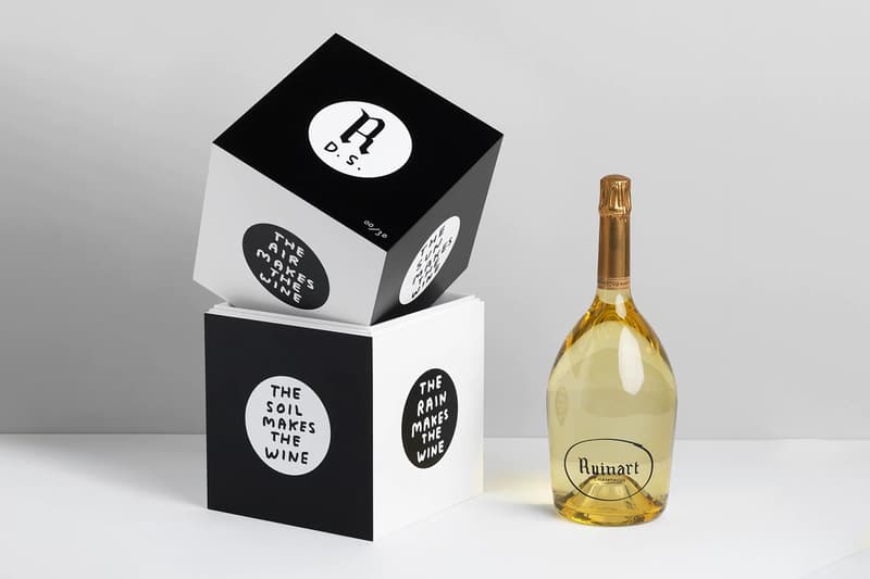 david shrigley ruinart collaboration art basel miami