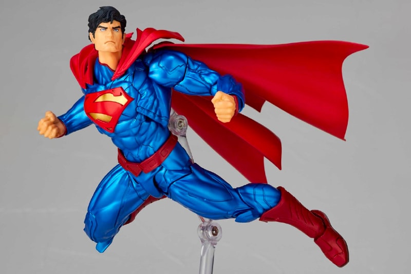 dc comics the new 52 superman action figure toy collectible kaiyodo amazing yamaguchi revoltech 