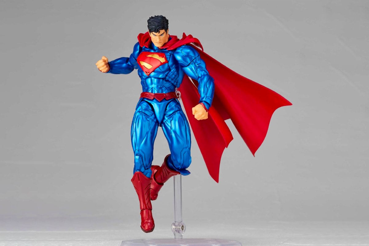 dc comics the new 52 superman action figure toy collectible kaiyodo amazing yamaguchi revoltech 
