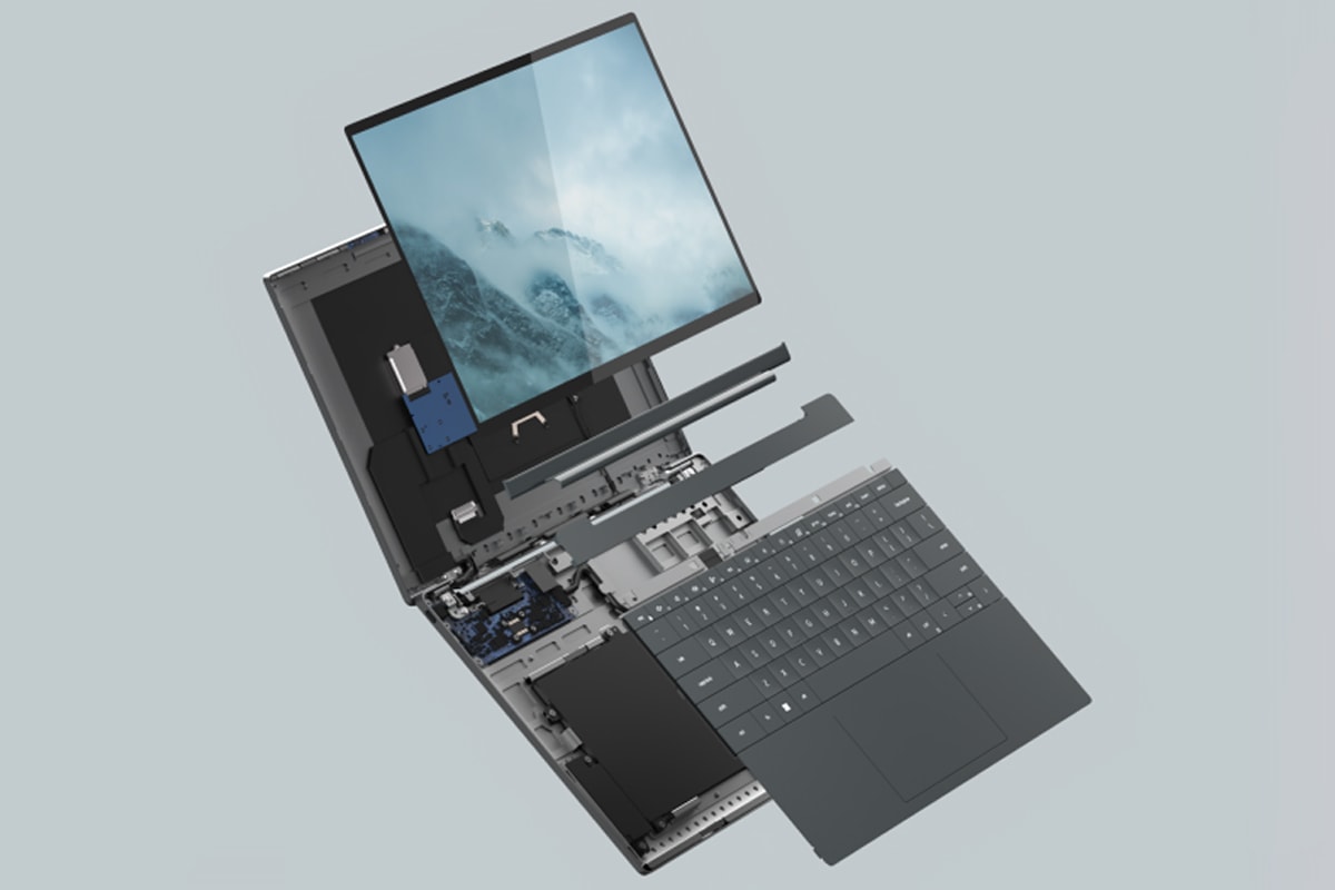 dell concept luna modular laptop design sustainable repairable fixing recycling recycle 