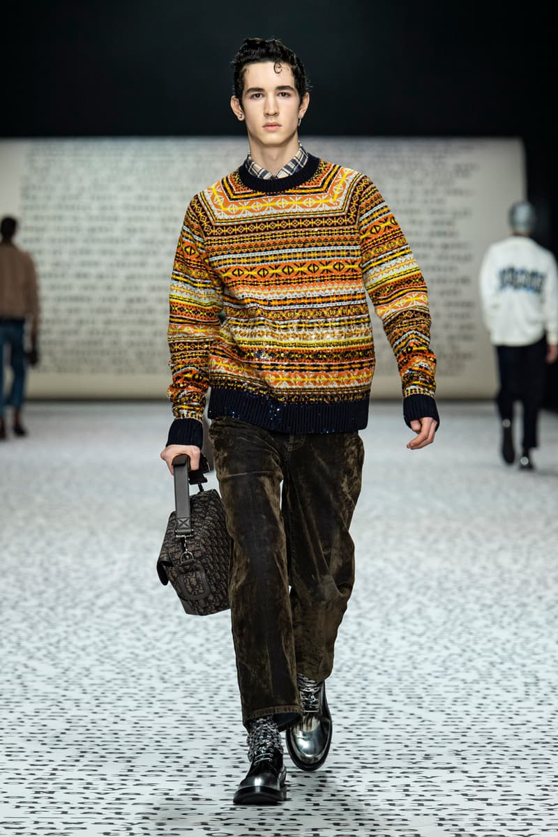 Dior Fall 2022 Menswear London Runway Show Kim Jones Jack Kerouac 'On the Road' Review Roundup HYPEBEAST