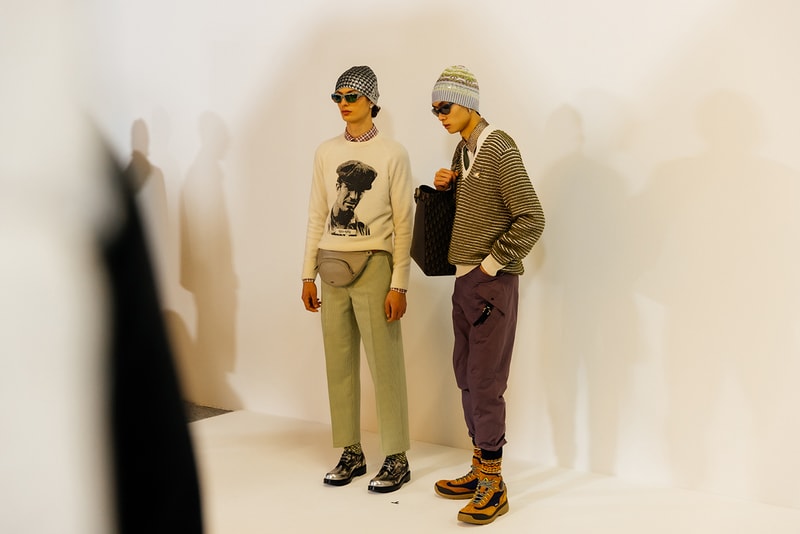 dior fall 2022 kim jones backstage london jack kerouac details information first look