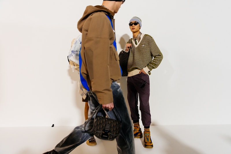 dior fall 2022 kim jones backstage london jack kerouac details information first look