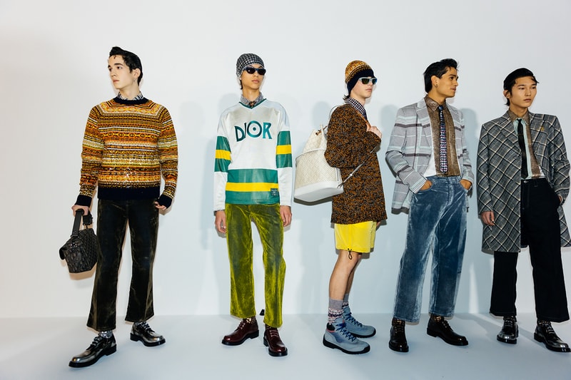 dior fall 2022 kim jones backstage london jack kerouac details information first look