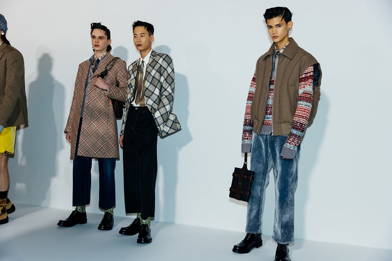 dior fall 2022 kim jones backstage london jack kerouac details information first look