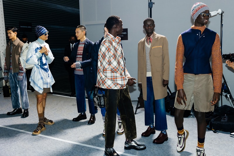 dior fall 2022 kim jones backstage london jack kerouac details information first look