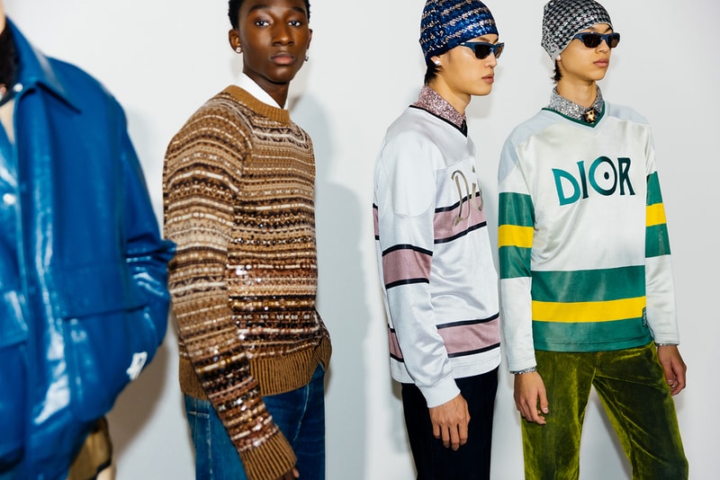 dior fall 2022 kim jones backstage london jack kerouac details information first look