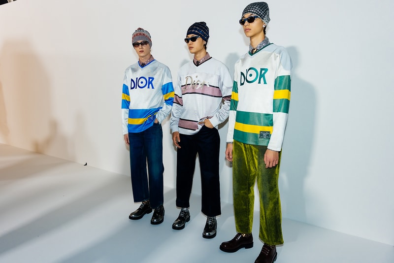 dior fall 2022 kim jones backstage london jack kerouac details information first look